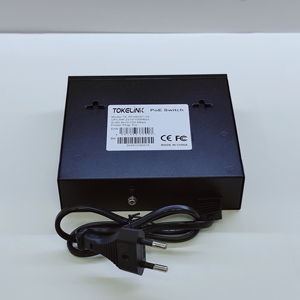 TOKELINK TK-RF0402P-SX Switch PoE de 4 Puertos 10/100Mbps AI Smart PoE con 2 Puertos Uplink RJ45 Plug and Play para Cámaras IP CCTV - Product Image 5