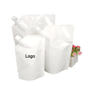 Bolsas con boquilla personalizadas de 500g, 1kg, 2kg, 10kg, de PET/PE, aluminio, grado alimenticio, para bebidas, jugos, leche. - Product Image 1