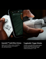 Manette de jeu mobile GameSir G8+ MFi, manette de jeu filaire USB-C avec joystick à effet Hall pour iPhone 15/16/iPad Mini 6/Android