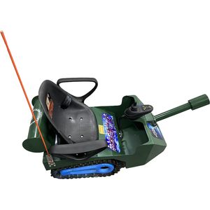 Veicolo Cingolato Elettrico Fuoristrada per Bambini Simile a un Go-Kart con Cingoli in Gomma Aggiornamento Antiribaltamento Nuove Condizioni Veicolo Utilitario da Spiaggia - Product Image 5