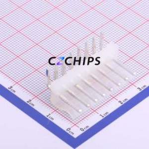 M3961R-08P Wire-to-Board Pin Header Bent Lead Through Hole,P=3.96mm Connector 1x8P 3.96mm Right Angle Insert CH - Product Image 1