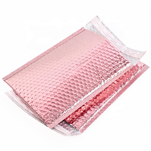 25*30 + 4cm 9.9*11.8 + 1.5 inch Rose Gold kim loại bưu phẩm vận chuyển phong bì độn Bưu Chính satchels bong bóng Poly bao bì gửi thư Túi - Product Image 3