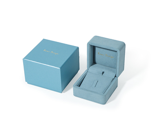 Caja de Joyería de Lujo, Caja para Anillos, Aretes y Collares de Marca Famosa, Caja de Madera de Alta Gama, Personalizable - Product Image 5