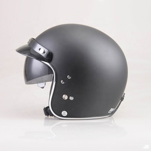 Casco de carreras con certificación DOT & ECE, ABS, doble visera abatible, tamaño XL, casco de motocicleta de media cara abierto con forro de espuma, precio de fábrica - Product Image 6