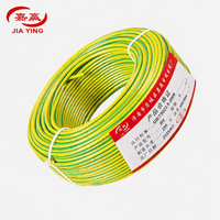 Cable de Distribución de Energía Industrial de Cobre Flexible Trenzado de 6 mm, de un Solo Núcleo, para Caja de Distribución
