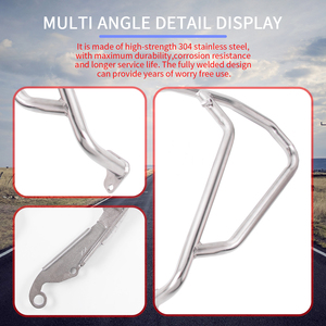 Protezione Motore XXUN, Barra Antiurto per <span class=keywords><strong>Honda</strong></span> CRF1100L 2020-2023, Paraurti Protettivo per Cadute - Product Image 5