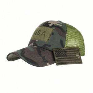 Gorra Trucker de Malla de Camuflaje Ajustable de 6 Paneles GOOD Service - Product Image 6