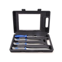 Ensembles de couteaux en acier inoxydable poignée Tpr dans une boîte pêche pour Camping pêche tranchage couteau de pêche américain Chef couteau poisson