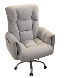 Alta calidad reclinable respaldo alto silla de oficina ejecutiva cómoda ergonómica giratoria tela sillas de oficina para la Oficina