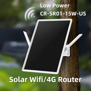 เราเตอร์ไร้สายกลางแจ้ง 10W 15W 20W กำลังไฟสูง กันน้ำ IP66 บริดจ์ไร้สาย WiFi 4G LTE พร้อมแผงโซลาร์เซลล์สำหรับกล้องวงจรปิด - Product Image 3