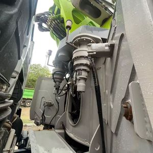 중고 줌리온 콘크리트 펌프 트럭 63m 52m 폴딩 붐 모바일 콘크리트 펌프 트럭 HB52V 중국 브랜드 - Product Image 6