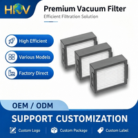 Filtre à air HEPA réutilisable HNW compatible avec iRobot E5 E6 i3 i7 i7+ J7 J7+ Vente en gros OEM d'usine