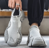 Chaussures de marche pour hommes 2024 printemps été automne nouveau décontracté semelle souple léger Espadrilles sans lacet