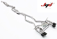 Nouveau design en acier inoxydable 304, tuyau d'échappement complet/Catback pour BMW F80 F81 M3 M4 sans soupapes, système d'échappement de haute qualité