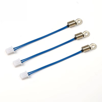Capteur de température à montage en surface 5K 10k 100k 3950 pour plaque chauffante d'alimentation, longueur de câble sur mesure, capteur de température filaire