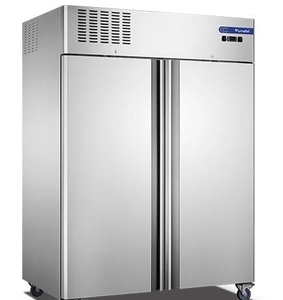 Big size three doors cooler glass door chest freezers big brother merchandise