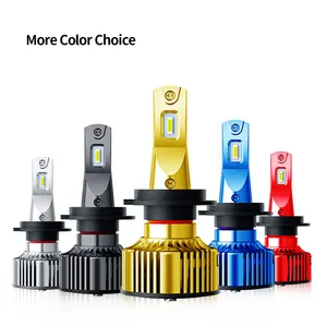 Hochleistungs-Auto-LED-Scheinwerfer 50w 15000LM Umrüstsatz für Auto-LED-Leuchten 6500K H11 H7 9005 9006 H4 H8 LED-Scheinwerfer lampen