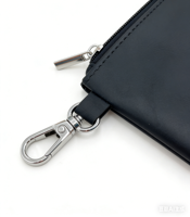 Sac à balles de golf en cuir véritable Boshiho, pochette pour objets de valeur, imperméable, écologique, portable, pour accessoires de golf