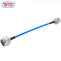 Prix usine 50ohm N Type prise mâle à N Type prise mâle RG141 RG402 SS402 câble de Test à faible perte RF Pigtail Jumper câble d'extension