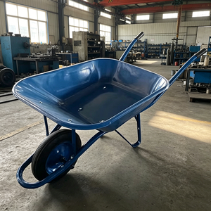 <span class=keywords><strong>Brouette</strong></span> de qualité commerciale Wb6400, capacité de charge de 130 kg, avec pneus gonflables, pour travaux agricoles, de construction et d'aménagement paysager - Product Image 1