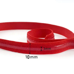 OEM chống trượt Silicone Gripper ban nhạc đàn hồi băng đàn hồi cho quần áo đồ lót áo ngực cho Webbing Loại sản phẩm - Product Image 6