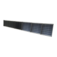 Q300 300W Faltbares Solarpanel 6 Faltbare Abschnitte Tragbares Solarladegerät für Powerstation Camping Wohnmobil
