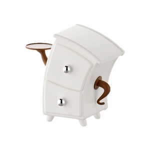Organisateur <span class=keywords><strong>de</strong></span> bijoux créatif à <span class=keywords><strong>tiroirs</strong></span> courbés, petite armoire <span class=keywords><strong>de</strong></span> <span class=keywords><strong>rangement</strong></span> multifonctionnelle pour boucles d'oreilles, pour entrée et coiffeuse - Product Image 1