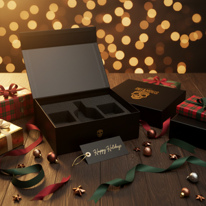 Özel Tasarım Geri Dönüştürülebilir Taşınabilir Cadılar Bayramı Kağıt Kutusu Canlı Tasarımlı Şenlikli Baskı Oyuncak Hediye Paketleme Çorapları Tatil Mevsimi İçin - Product Image 1