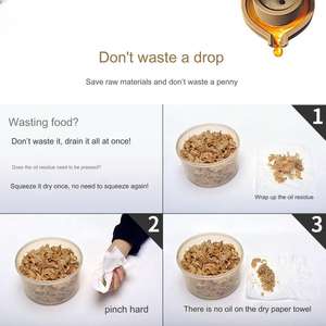 Petite Machine de <span class=keywords><strong>Moulin</strong></span> à <span class=keywords><strong>Huile</strong></span> Usagée pour Sésame, Noix, Lin, Arachide, <span class=keywords><strong>Huile</strong></span> de Palme – Pressage à Chaud pour Matériaux Végétaux Graines – Moteur Principal - Product Image 2