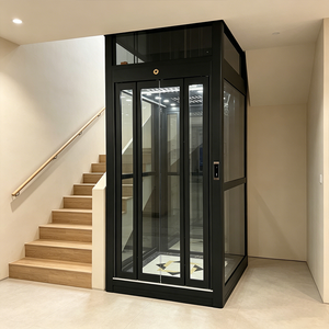 Ascensor Residencial de Lujo para Villas, Elevador Hidráulico Inteligente Contemporáneo, Personalizable, con Estructura de Acero de Alta Resistencia, Certificación CE e ISO - Product Image 2