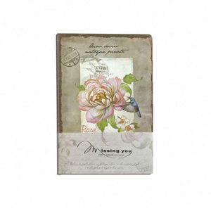 European-style Retro Color Page Notebook <b>Creative</b> Illustration Notepad <b>Gift</b> Souvenir Handbook - Product Image 5