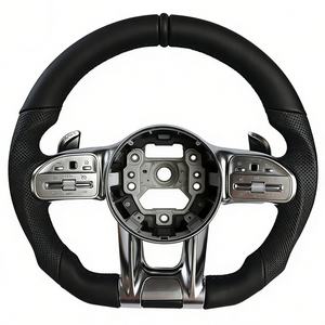 Volante de Cuero Resistente al Frío para Mercedes Benz SLK R171 E207 W206 W210 <span class=keywords><strong>C220D</strong></span> - Product Image 2