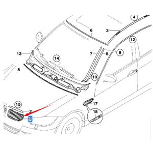 51137201967, la rejilla negra de la izquierda es adecuada para el <span class=keywords><strong>BMW</strong></span> Serie 3 <span class=keywords><strong>E90</strong></span> LCI. - Product Image 4