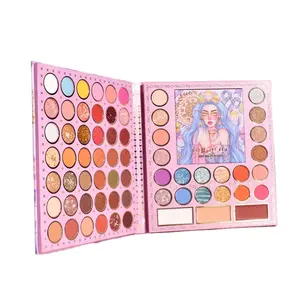 Kevin & coco 2023 tout en 1 nouveau modèle boîte-cadeau de la Saint-Valentin Navidad regalo ombre à paupières tout en 1 paleta de sombras por mayoreo