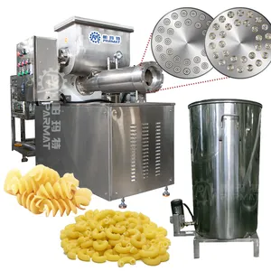 Fabriek Productie 100 Kg/u Pasta Noodle Making Machine Schroef Extruder Automatische Macaroni Apparatuur Maker Machine Voor Verkoop