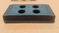 Profil de patins en caoutchouc pour excavatrice et finisseur de chaussée, 300mm 400mm 450mm 500mm, entretien des patins