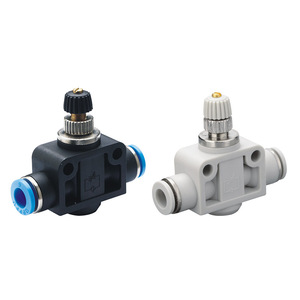 Xingyi Technology Pipe Type Speed Control Valve SA4 6 8 10 Metric Pneumatic <b>Connector</b> <b>Quick</b> Connect PU - Product Image 2