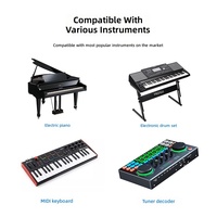 Kabel Audio USB C ke USB B untuk Pengontrol MIDI Keyboard Piano Elektronik Synthesizer Kartu Suara DAC Pengontrol Mixer DJ