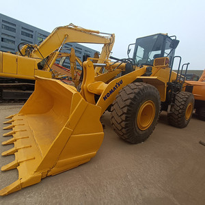 รถตักหน้า Komatsu WA380/350/320/380-6/400/470/200-5 มือสอง รับน้ำหนักได้ 15 ตัน เครื่องยนต์ CAT 3304 ปั๊ม 92KW ตรวจสอบแล้วพร้อมส่ง - Product Image 1