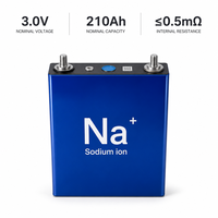 Cellule de batterie au sodium-ion EEL NA 3V 210Ah, batteries au sodium-ion pour système de stockage solaire domestique