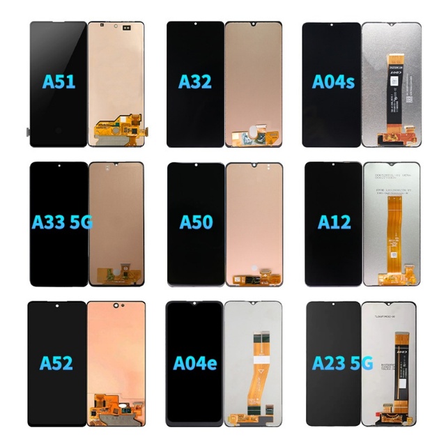 Original Mobile Phone LCD for Samsung A10 A12 A13 A14 A23 A22 A32 A33 A34 A50 A51 A53 A54 5G Oem Replacement Display Screen