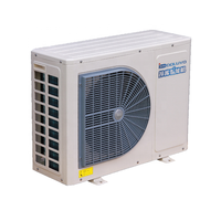 Unidad de condensador de compresor R404A de 1 fase de 220V 50Hz Unidad de condensación refrigerada por aire