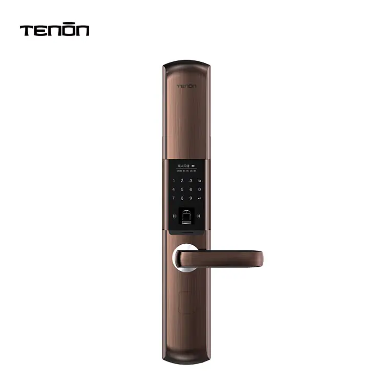 Tenon T109 внутренний электронный Комбинированный Замок, умный замок со сканером отпечатков пальцев и паролем
