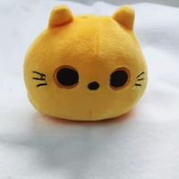 Peluche chat noir douce et câline, jouet créatif en peluche, chat mignon pour enfants, oreiller super adorable pour lit et canapé