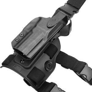 Holster Kydex pour jambe avec dégagement rapide par pouce et protection de rétention sécurisée - Product Image 3