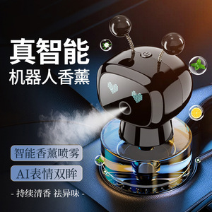 Smart <b>Car</b> Fragrance <b>Diffuser</b> With Ambient Lighting Vent Mount Usb Powered Alloy Material - Product Image 3