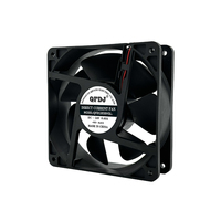 Ventilateur de refroidissement sans balais 120*120*38mm DC12038MSL à roulement à manchon à vitesse moyenne 12V 24V 48V