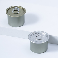 2 pièces de sécurité alimentaire personnalisé petit thon vide boîte de conserve pour l'emballage de mise en conserve