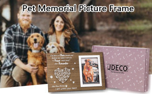 Fashionable Natural Wood Color Pet <strong>Memorial</strong> <strong>Frame</strong> Wooden Board for Love Pet Keepsake Sympathy Loss Souvenir Gifts for Your Belov - Product Image 5