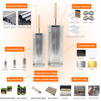 Accessoires de barbecue très demandés en été : Panier de cuisson rotatif pour barbecue, vente directe usine, personnalisation acceptée